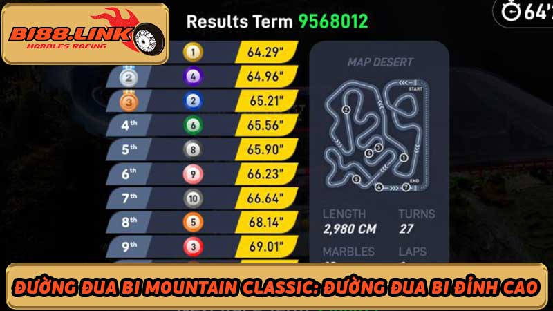 Magic đường đua bi Mountain Classic Đường đua bi đỉnh cao